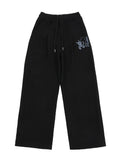 LUCKY-RABBIT Training Pin Tuck Wide Pants