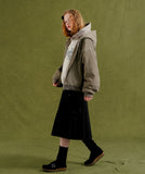Antique Dyeing Corduroy Hood Jacket