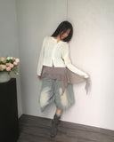 Phibe Denim Bermuda Pants