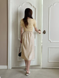 Jayer Slit Back Banding Skirt