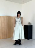 Nate String Layered Sleeveless Long One Piece
