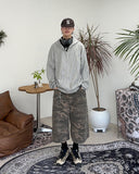 Doven Waffle Knit Hood Zip-Up