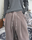 Dipel 90 Brushed Pintuck Balloon Pants