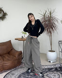 Miros Nylon Balloon Pants