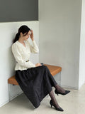 Sophia Flare Pearl Knit Cardigan