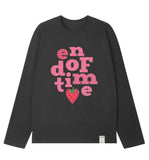 Berry END OF TIME Long Sleeve T-Shirt