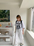 Muri Mesh Nylon Wrinkle Banding Pants