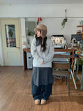 Henble Wool Cable Round Knit