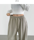 Side Cut Long Balloon Wide Banding Pants