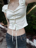 Ribbon corset t