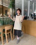 [unisex] Binnimo Pocket Ringer Over Short Sleeve Tee