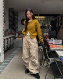 Jay Back Pocket Parachute Cotton Pants