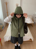 [Unisex] Colline Layered Nylon Hood Vest