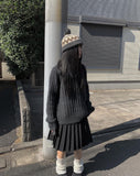 Honda Pleats Midi Skirt