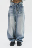 (W) Cloud Washed Jeans