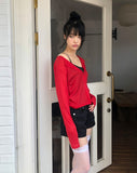 Huben Ribbed Long Sleeve Cardigan
