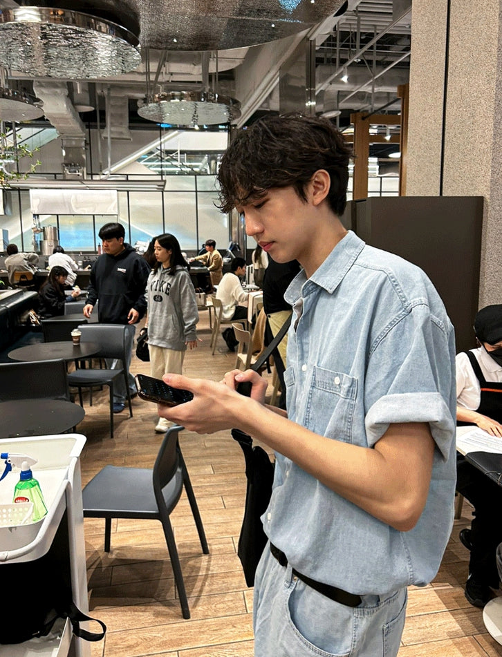 【COSYHARU】Summer semi-wide denim pants COSYHARU (コシハル) - サマーセミワイドデニムパンツ / Summer