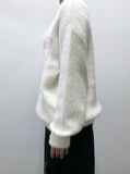 LETTERING FUR KNIT