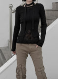 Seron Muffler Knit T-shirt