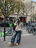 Peter Washing Balloon Cargo Denim Pants