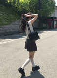 [MADE] Duran Amore Square Neck Shirring Short Sleeve T-Shirt