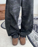 Kane Camo Curved Sweatpants