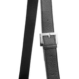 Minimal leather square bag