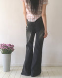 Furen Washing Bootcut Denim Pants