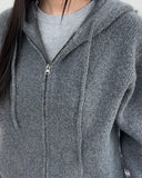 Vietz Hooded Knit Zip-up