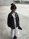 Crum Lace Banding Long Tiered Skirt