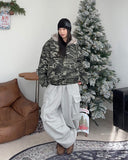 DS Raccoon Camo Hooded Padding