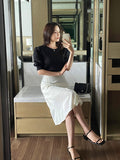 Ruben Puff Pleated T-Blouse