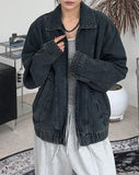 Devis incisional denim jacket