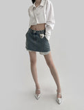 Hanell Pocket Cropped Shirt