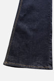 Deep-sticking Low Bootcut Denim Pants