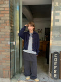 Taolli Crop Collar Knit Cardigan