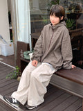 Frankie Curved Cotton Cargo Banding Balloon Wide Pants
