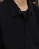 Lena double layered collar knit