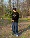 Bowen two-tuck balloon denim pants