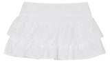 Duck tiered mini skirt
