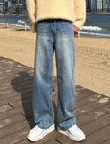 Sand Brush Denim Pants