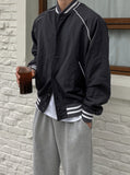 Matte varsity jacket