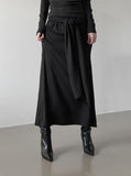 Tain Knot Long Skirt