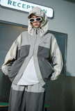 Cracking Hood Windbreaker