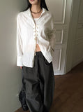 Cousin Deep Pocket Balloon Fit Stitch Cotton Banding Long Pants