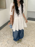 Hare Summer Wide Denim Pants