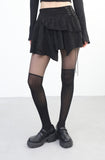 Leman Unbalanced Corset Skirt