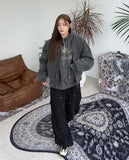 Redon Vintage Pigment Quilted Jumper