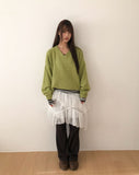 Onelle Tiered Midi Skirt