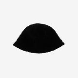 Chaki fleece bucket hat